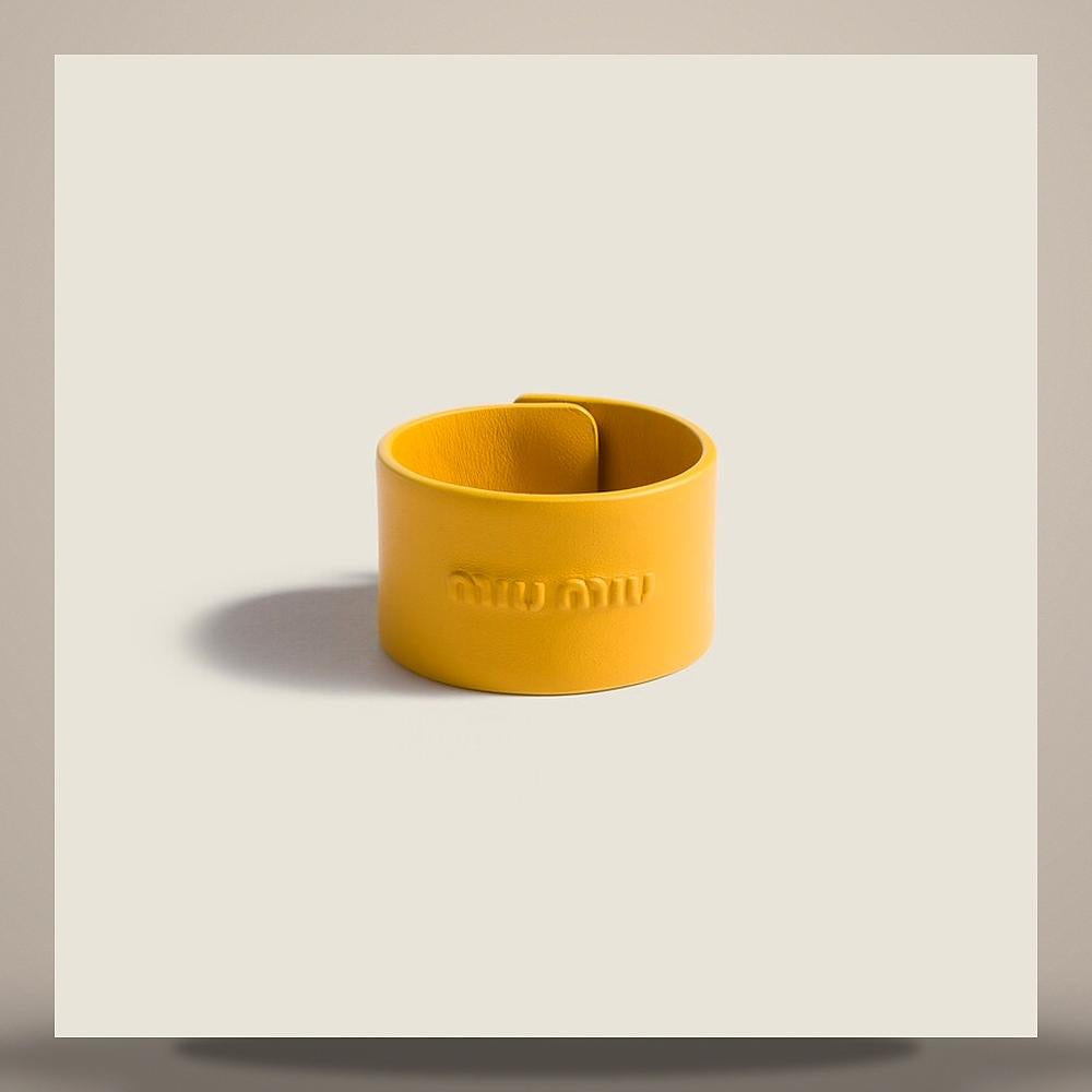 Miu Miu Leather Bracelet 5IB827 2G9Q F065Y
