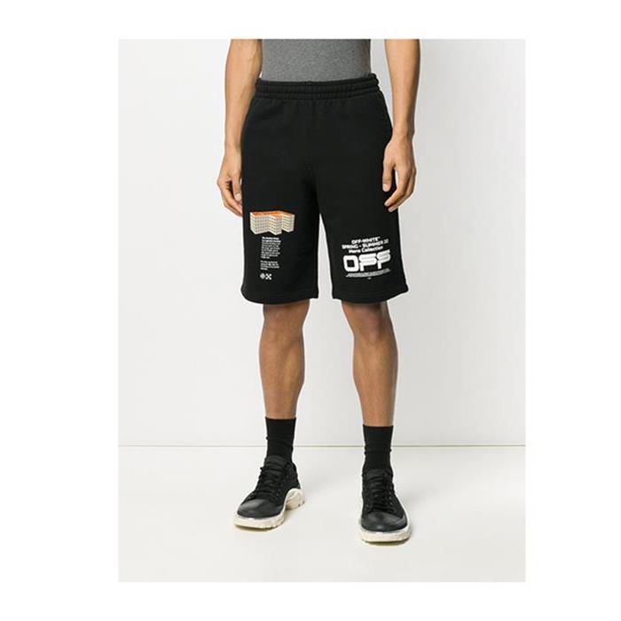 OFF WHITE Men's Wave Line Shorts OMCI006 R20 E