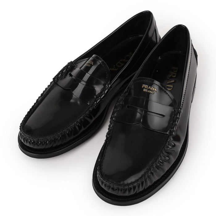 PRADA Men's Brushed Leather Loafers 2DB239 055 F0002