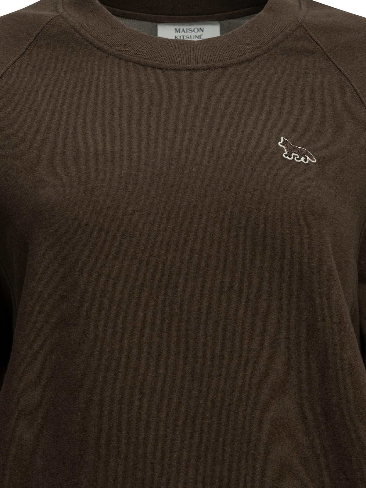Maison Kitsune Cotton Logo Sweatshirt Women’s Navy