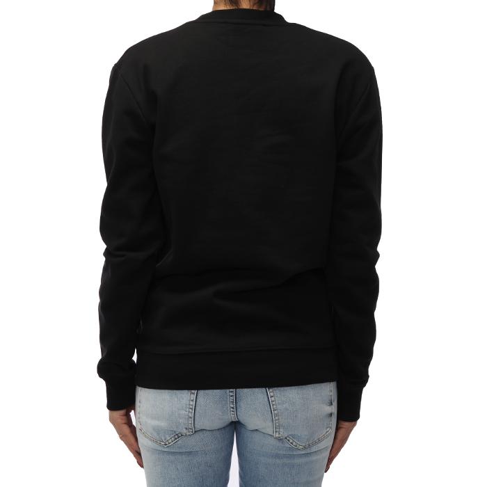 Alexander Mcqueen Embroidered Logo Black Sweatshirt for Women