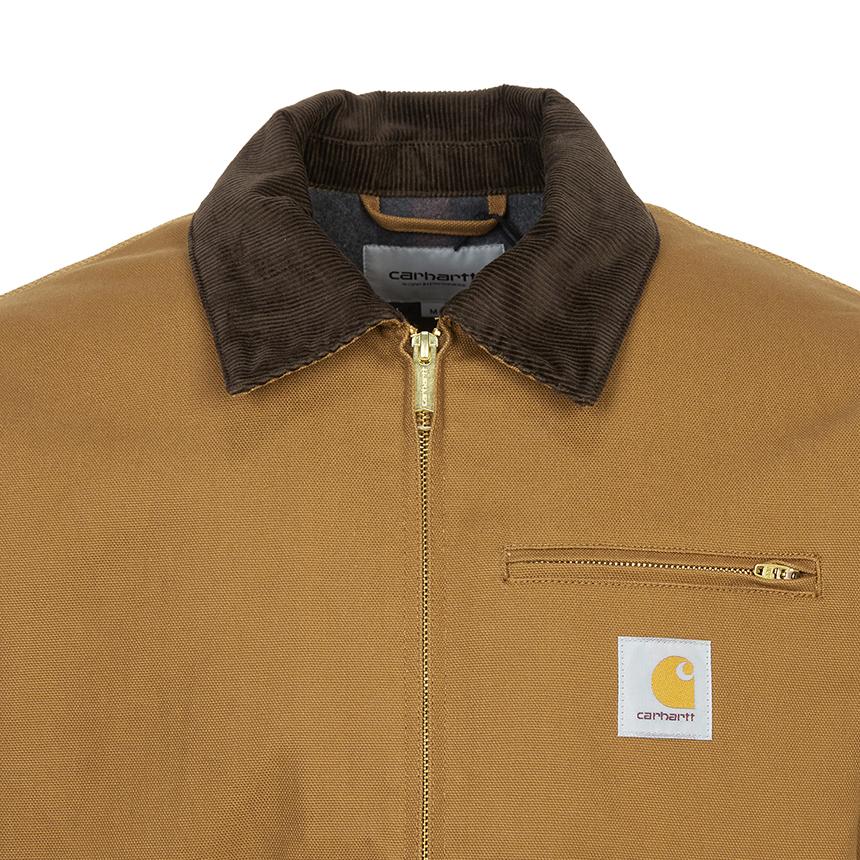 Carhartt Detroit Jacket for Men Black Canvas Workwear