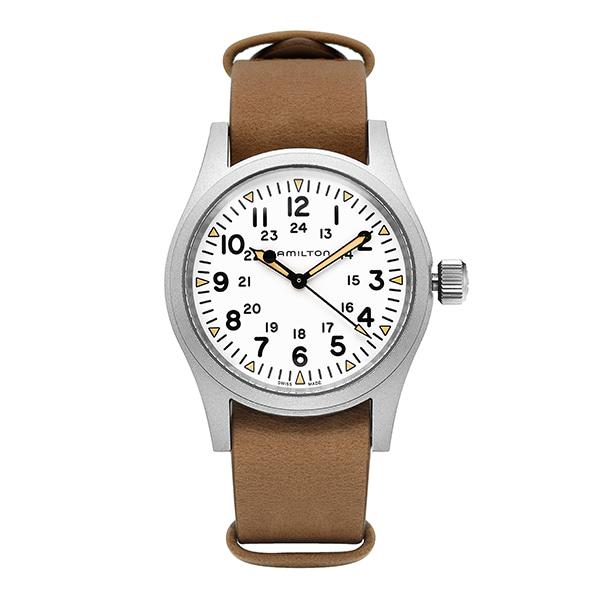 Hamilton Khaki Field Mechanical NATO Strap Men's Watch Rubber H69439511