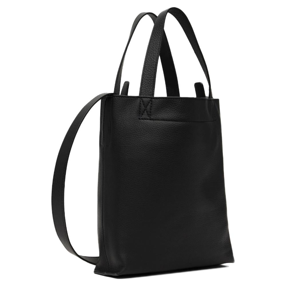 A.P.C. Black Canvas Myko Small Crossbody Tote Bag M61667 LZZ