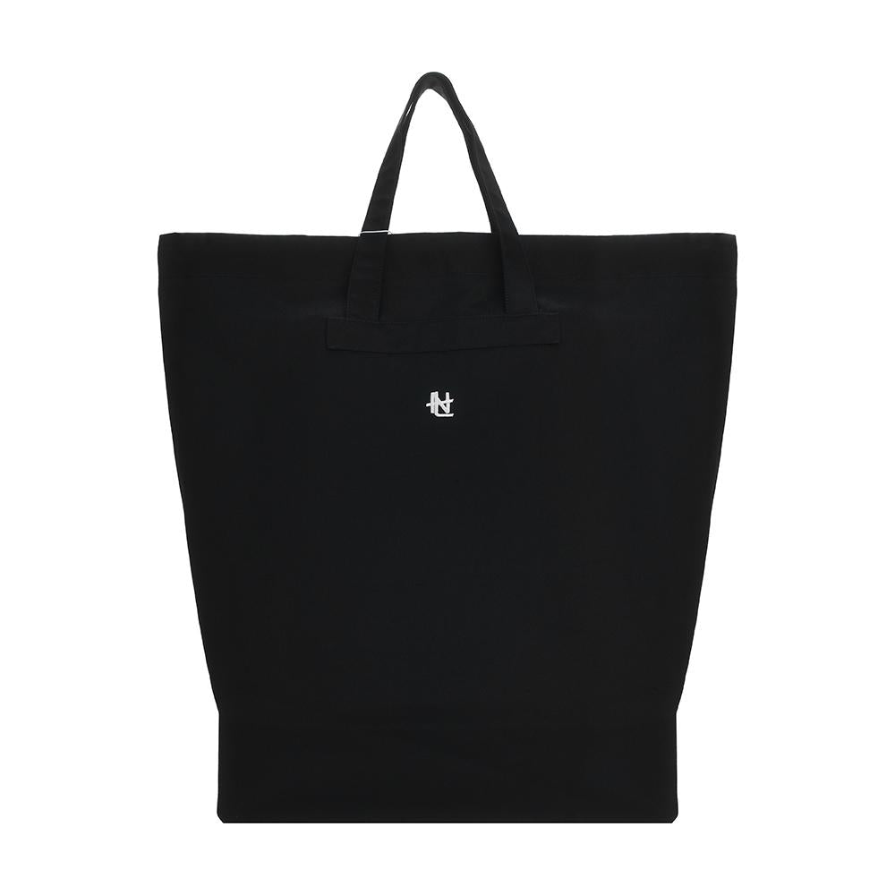 nanamica Chino Logo Unisex Tote Bag SUOS400E K