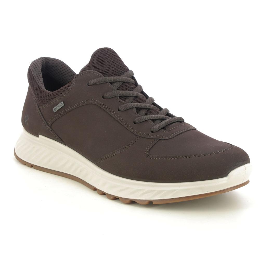 ecco Exostride GORE-TEX Mocha Men’s Low-Top Sneakers 835304 02178