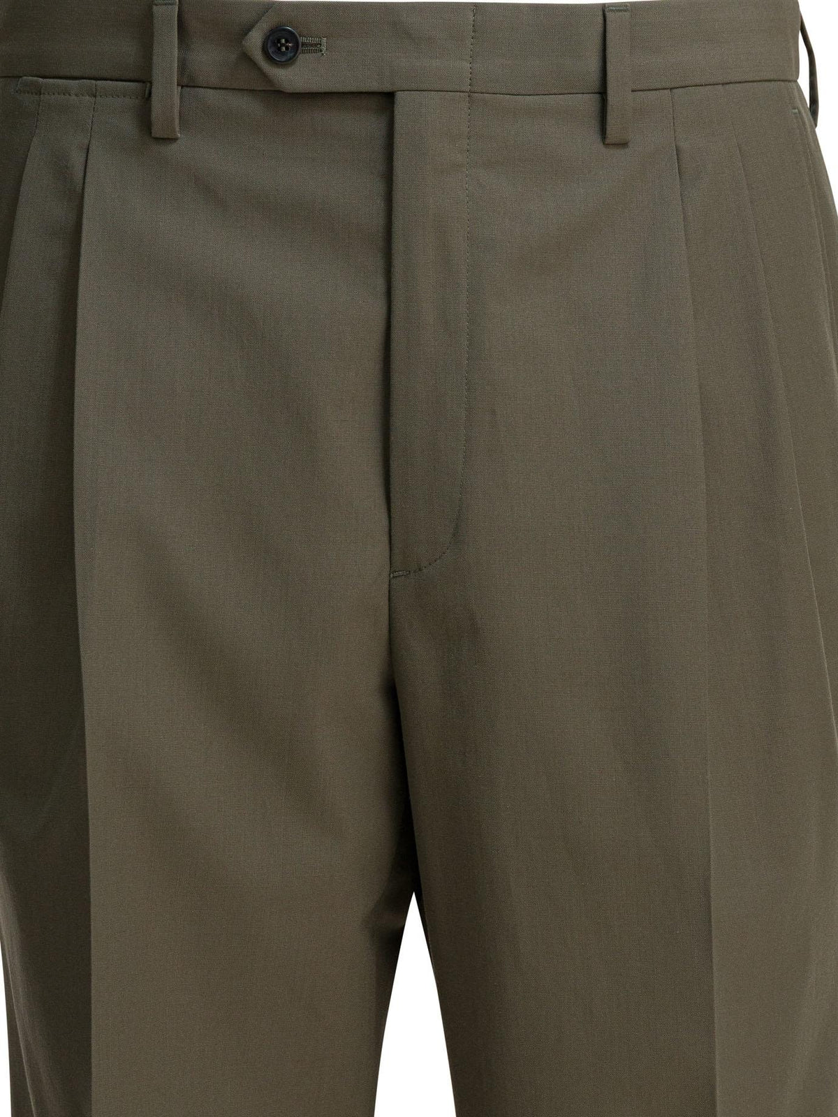 PRADA Black Wool Trousers Men’s Suit Pants
