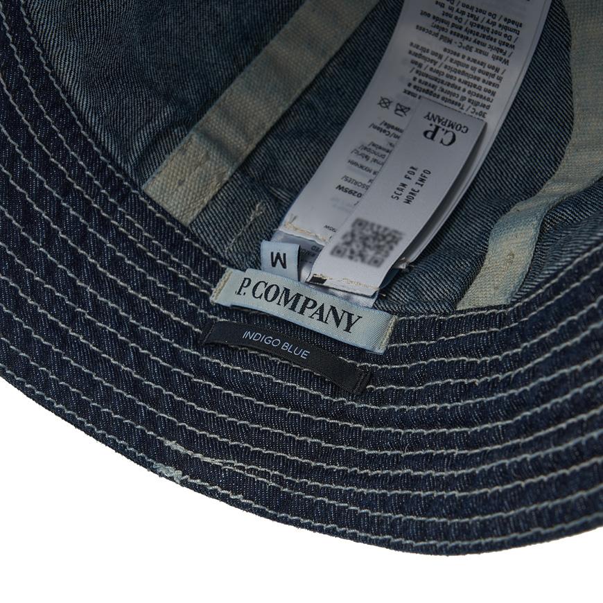 CP Company Unisex Denim Bucket Hat 18CMAC294A 110295W D08