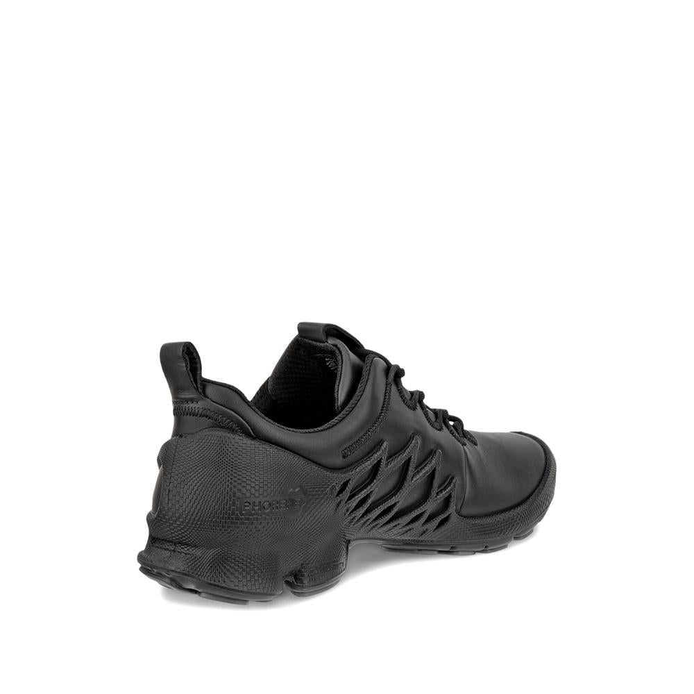 ecco BIOM AEX Men’s Low-Top Sneakers Black Leather