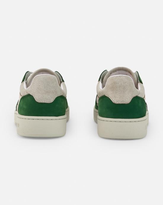 AXEL ARIGATO White Kale Green Leather Sneakers 41005 WHITE KALE GREEN