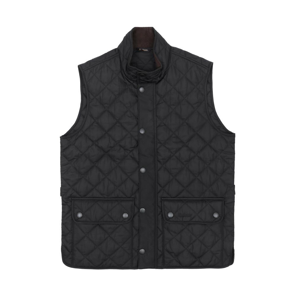 Barbour New Lowerdale Diamond Quilted Gilet Black Men’s Vest
