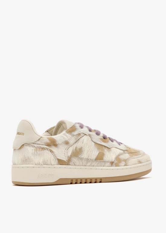 AXEL ARIGATO White Leather Low-Top Sneakers for W F3635001 BEIGE BEIGE LILAC DOM