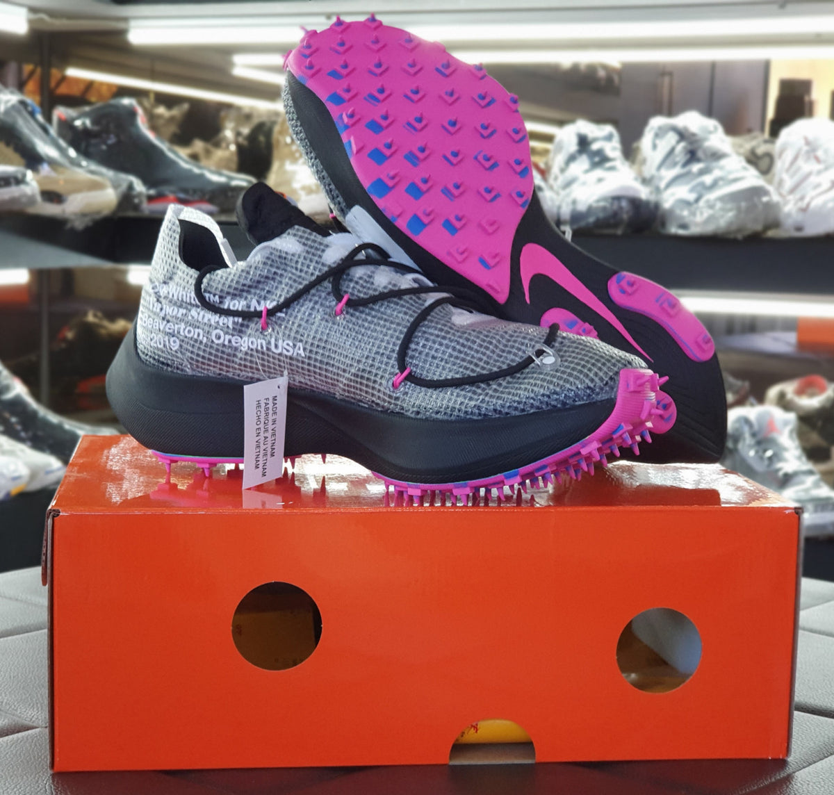 Nike Off-White x Nike Vapor Street Low-Top Sneakers