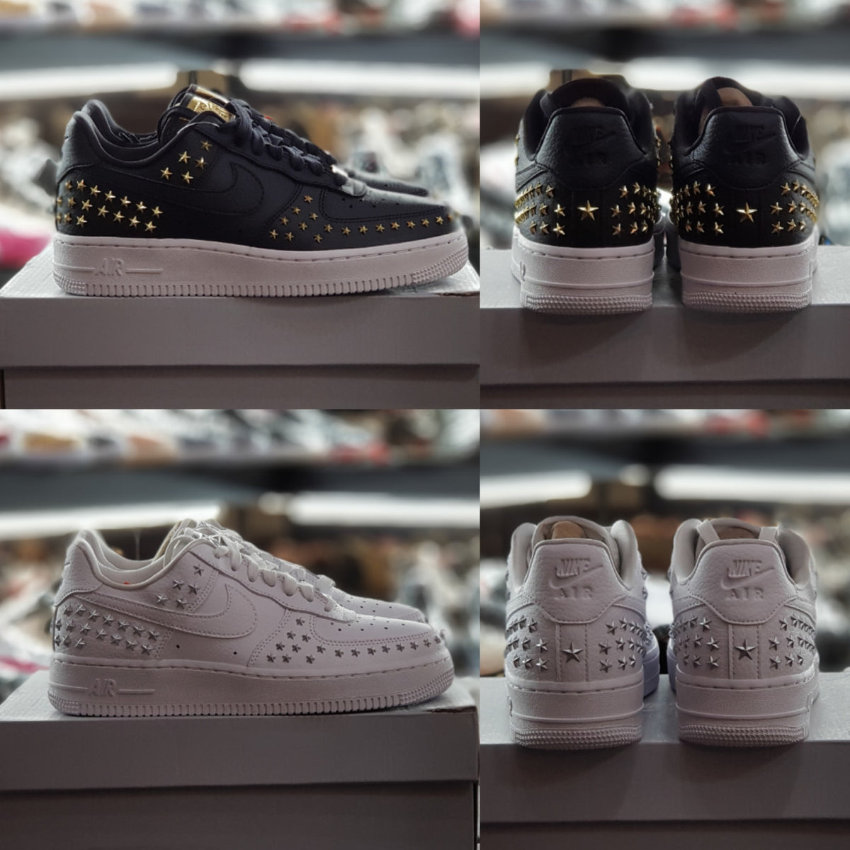 Nike Air Force 1 Low Star Studded Women’s Sneakers