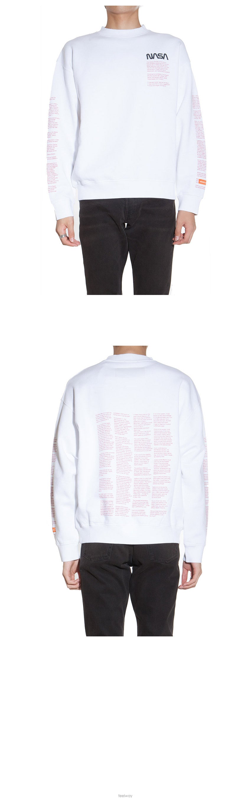 HERON PRESTON Men's Crewneck Sweatshirt HMBA003S19757042