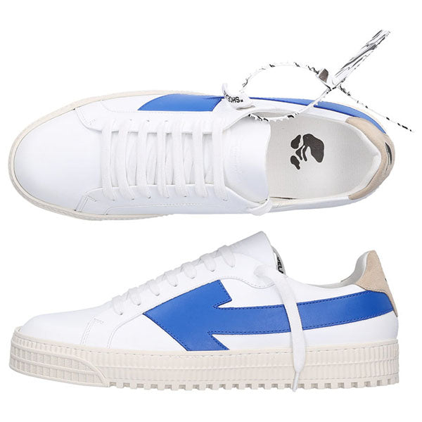 OFF WHITE Arrow 3.0 Sneakers White Blue Low-Top Men’s