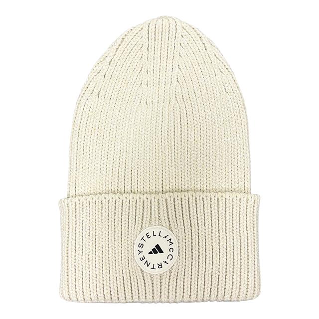 Stella McCartney adidas x Stella McCartney Logo Beanie Black Knit Hat