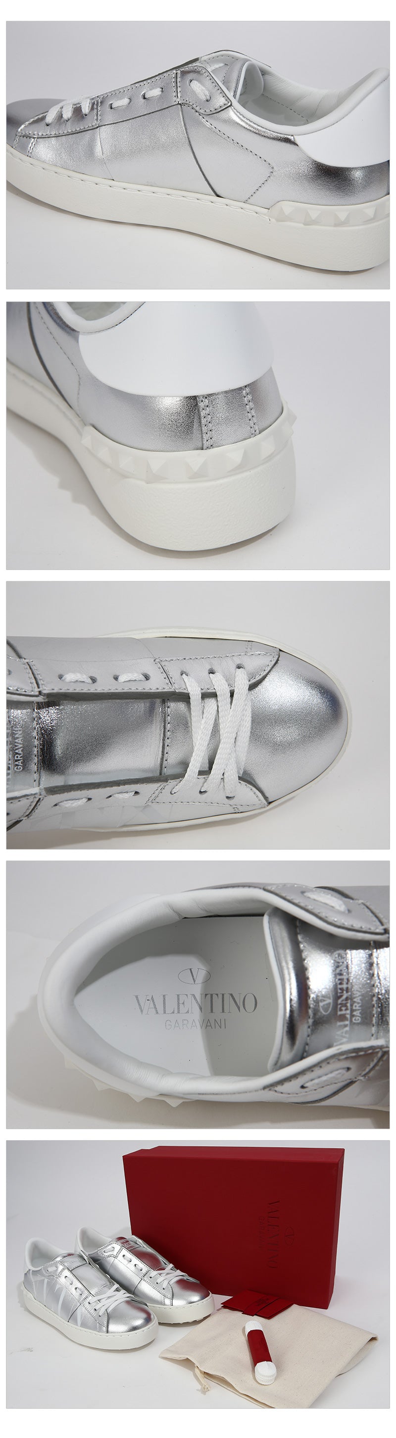 VALENTINO Adonis VLTN Logo Women's Low-Top Sneakers UW2S0781 AB5
