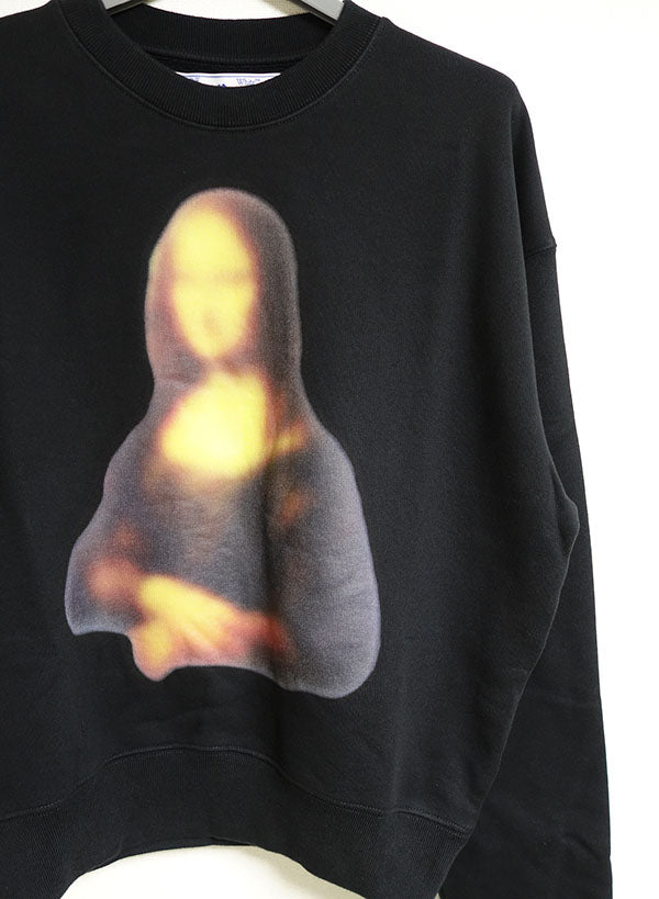 OFF WHITE Blood Mona Lisa Oversized Sweatshirt Unisex