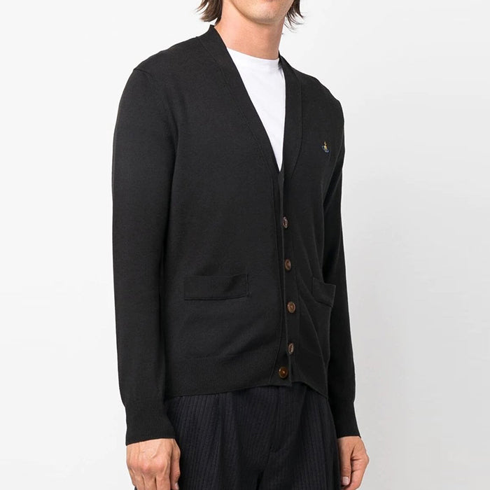 Vivienne Westwood Black Knit Cardigan for Men
