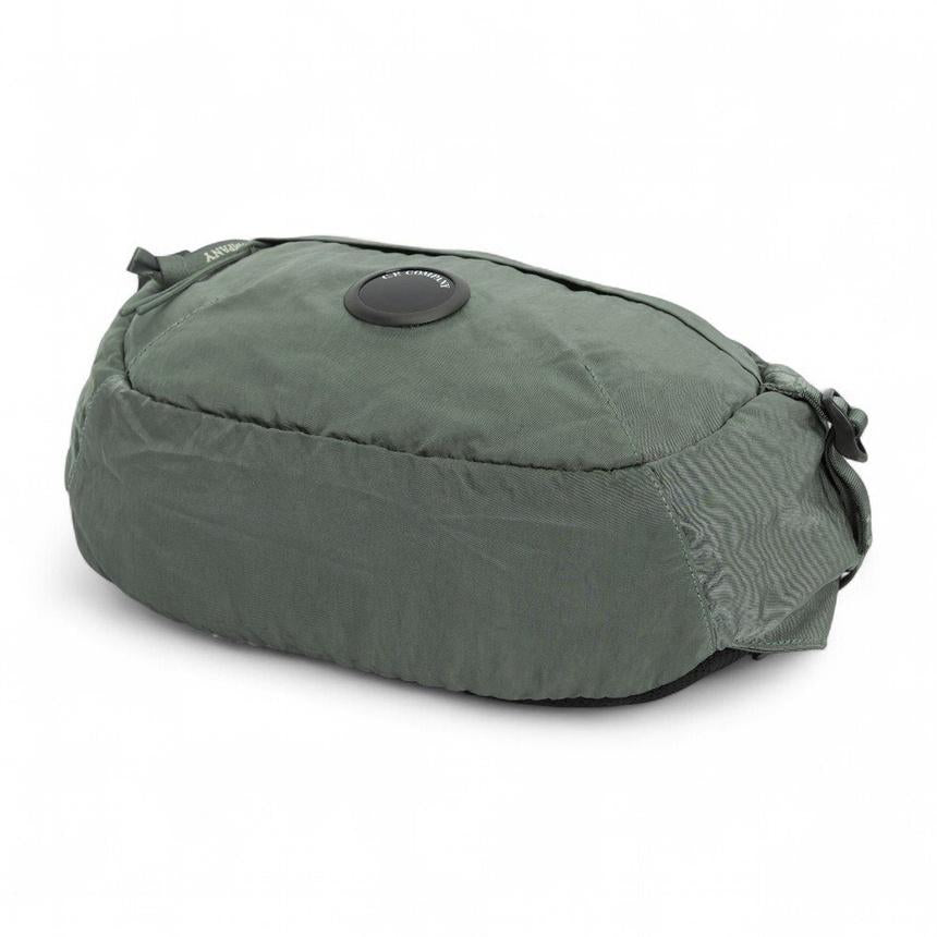 CP Company Unisex Nylon Waist Bag Crossbody Gray