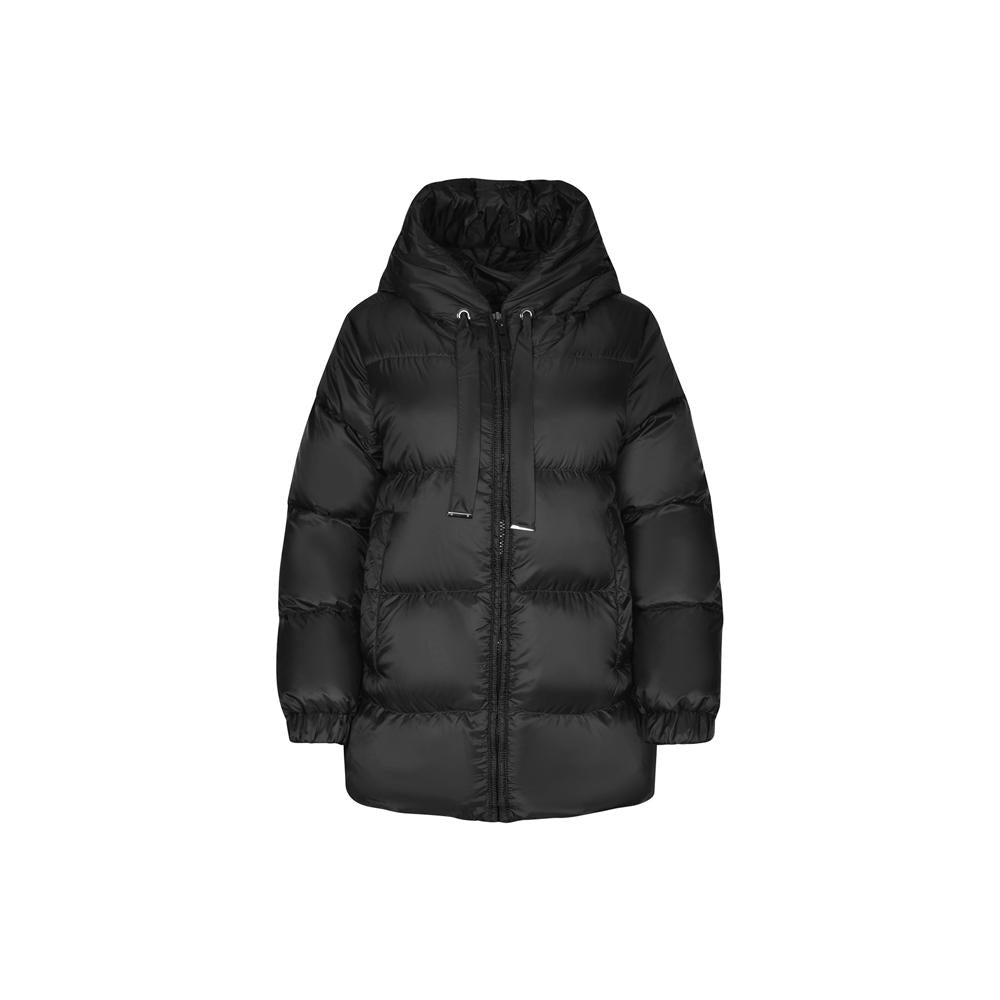 Max Mara SEIA Hooded Down Puffer Jacket Black 262948 6085 009