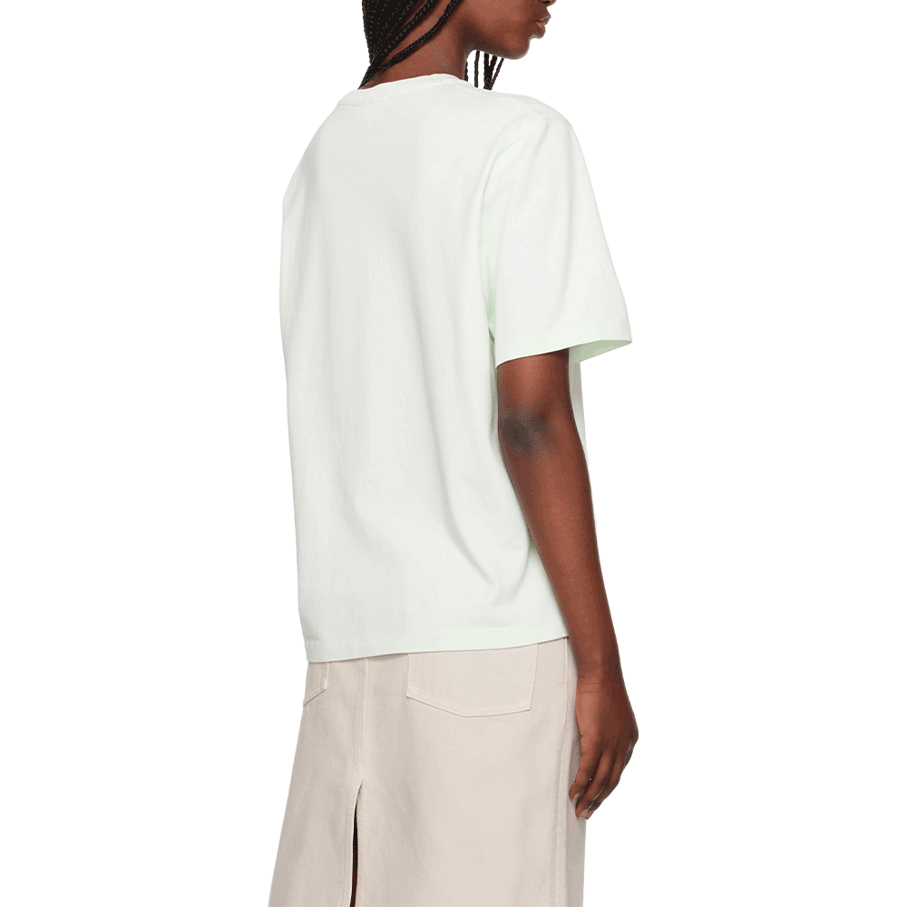 Maison Kitsune Handwriting Logo Women’s Short Sleeve T-Shirt MW00126 KJ0119 0128