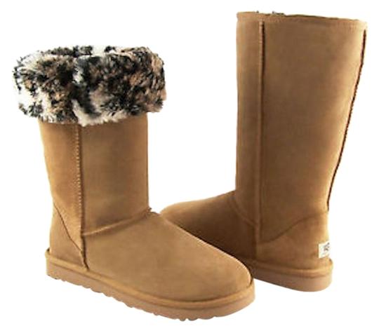 Ugg Women’s Classic Tall II Animal Chestnut Winter Boots