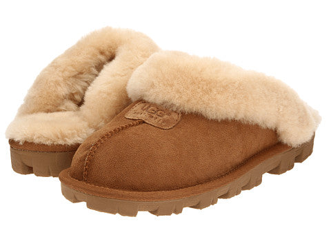 Ugg Clog-Style Shearling Slippers