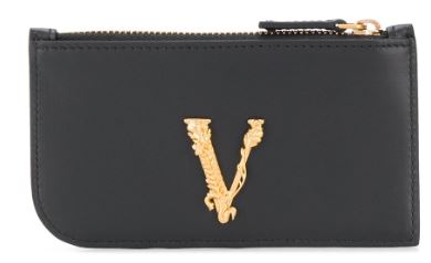 Versace Logo Decor Card Holder Wallet DP3H333VD7VIT