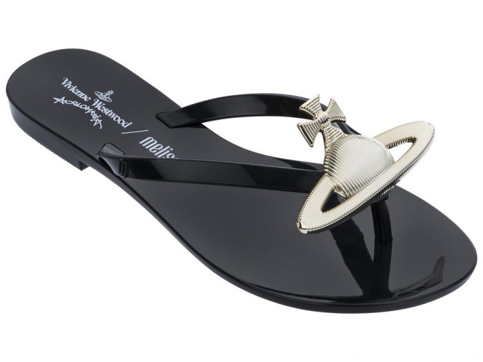 Vivienne Westwood Melissa Harmonic Orb Jelly Flip Flops Sandals