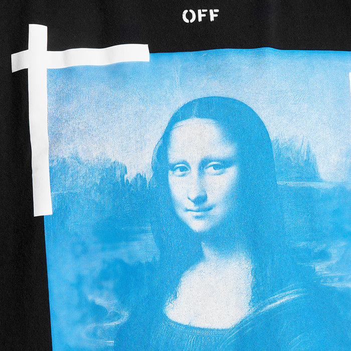 OFF WHITE Mona Lisa Oversized T-Shirt for Men OMAA038R21JER001