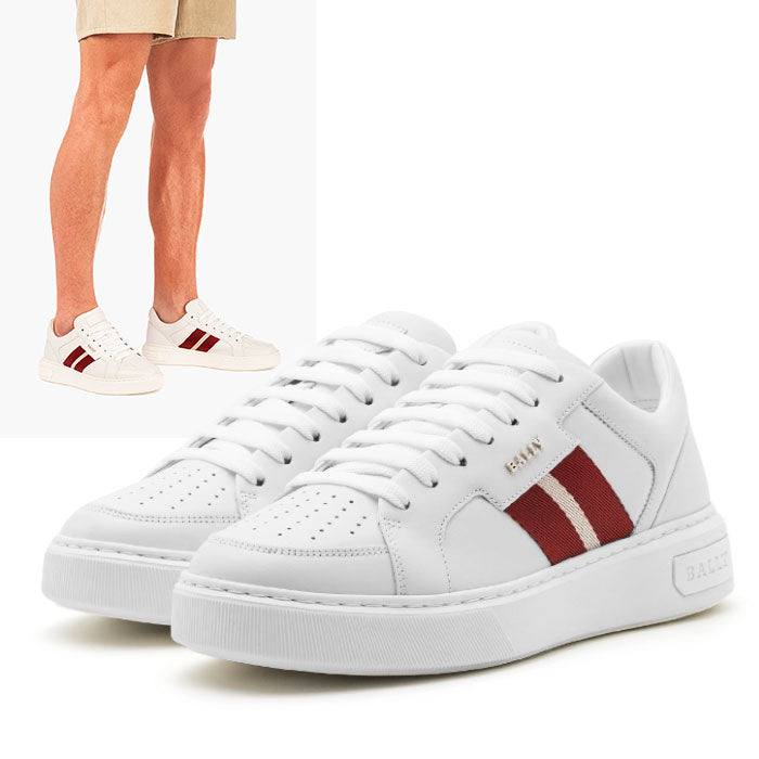 BALLY Leather Low-Top Sneakers for Men