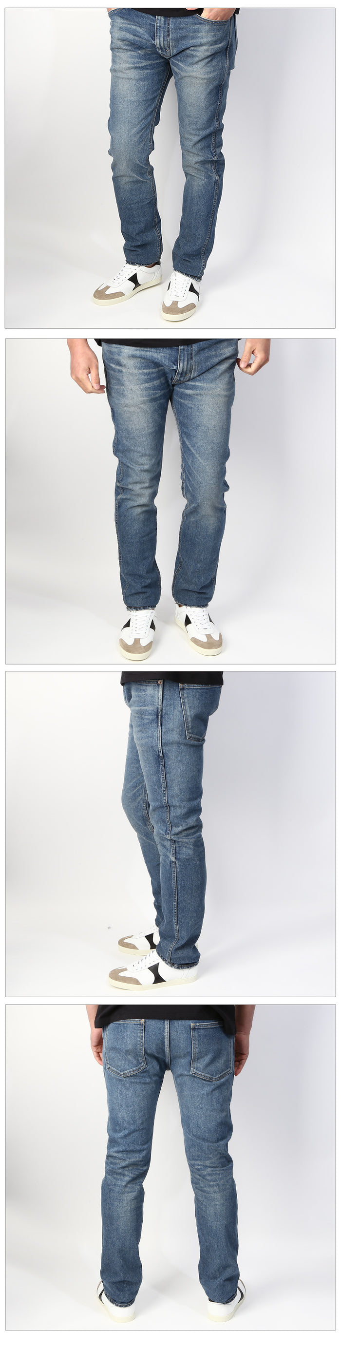 CELINE Men's Washed Denim Jeans 2N354640E 07UW