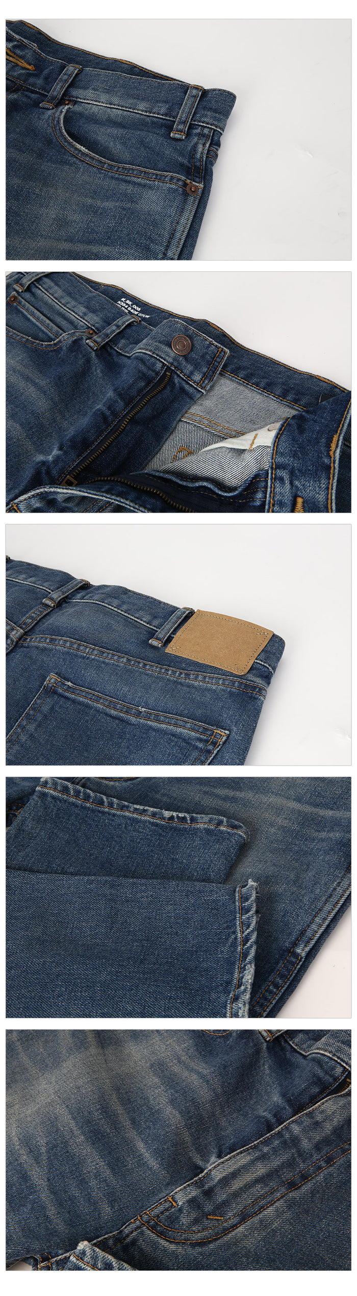 CELINE Men's Washed Denim Jeans 2N354640E 07UW