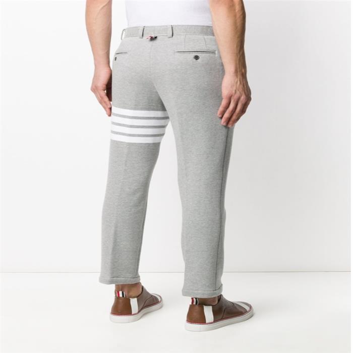THOM BROWNE Men's Classic Diagonal 4-Bar Chino Pants MTU187A