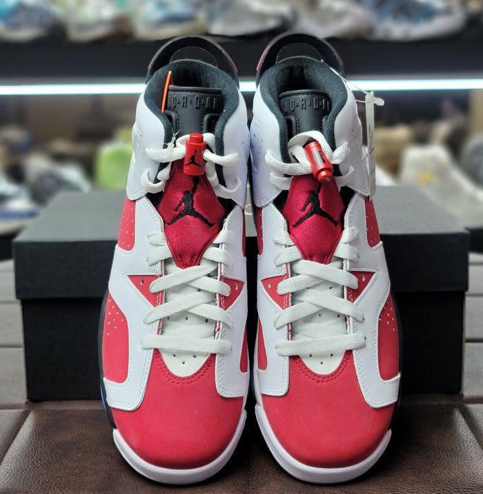 Air Jordan 6 Retro Carmine High Top Sneakers