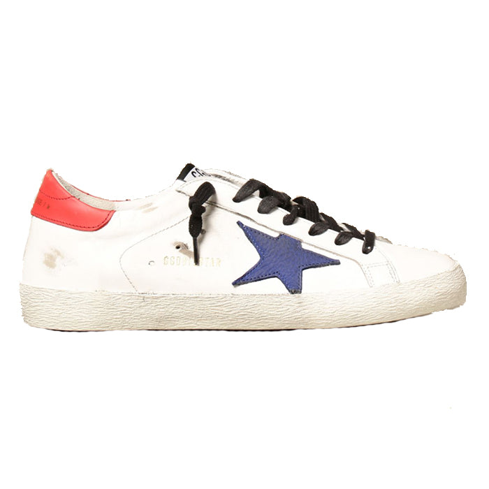 GOLDEN GOOSE Superstar Blue Star Low-Top Sneakers F000348