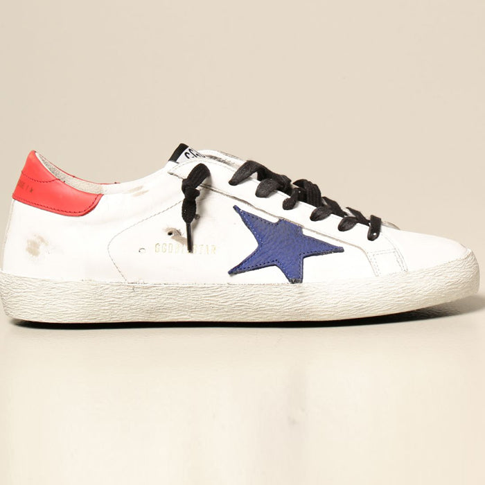 GOLDEN GOOSE Superstar Blue Star Low-Top Sneakers F000348