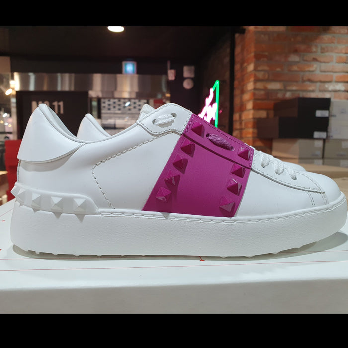 VALENTINO Hot Pink Untitled Low-Top Sneakers Women SW2S0A01