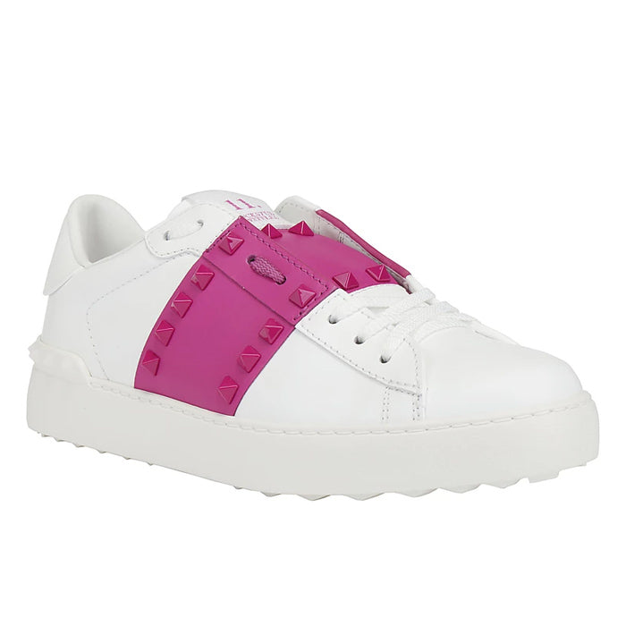 VALENTINO Hot Pink Untitled Low-Top Sneakers Women SW2S0A01