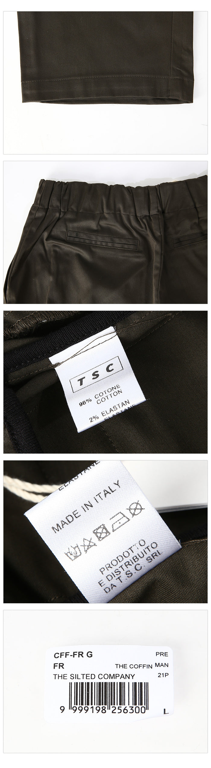 The Silted Company Men's Denim Jeans CFF FR G FR