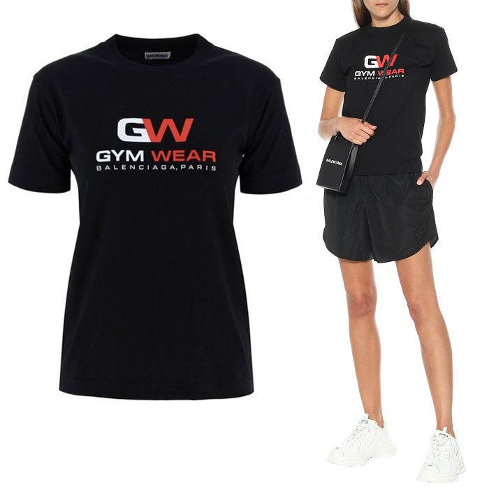 BALENCIAGA Gym Wear Logo T-Shirt