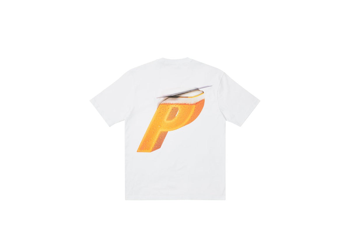 Palace Skateboard Stella Artois P Scheme T-Shirt Black Red Gold White