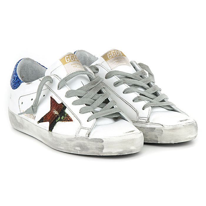 GOLDEN GOOSE Superstar Glitter Low-Top Sneakers Women
