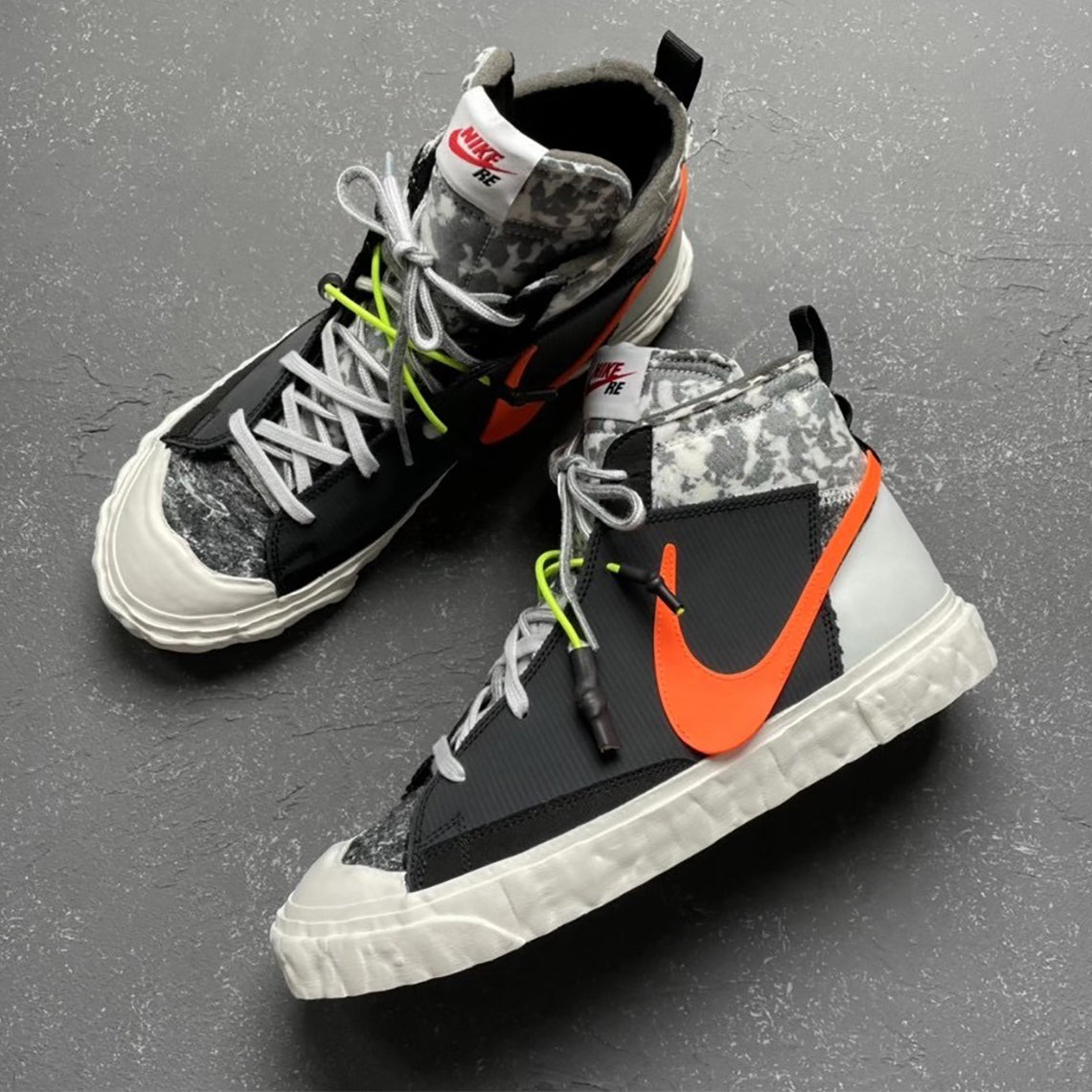 Nike READYMADE x Nike Blazer Mid Black High Top Sneakers