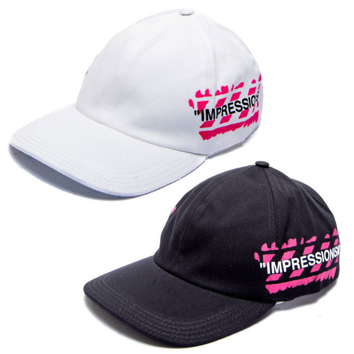 OFF WHITE Two-Tone Cotton Baseball Cap
