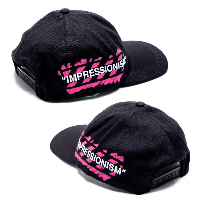 OFF WHITE Two-Tone Cotton Baseball Cap