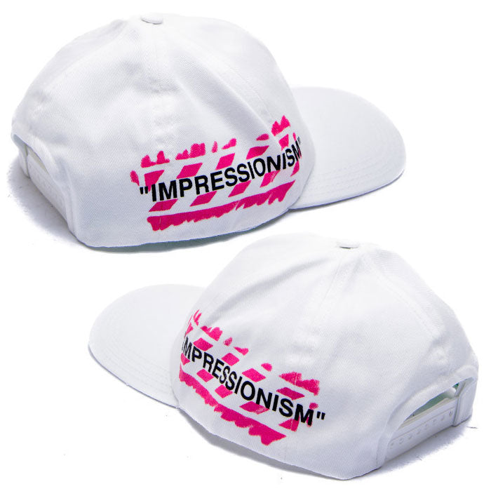 OFF WHITE Two-Tone Cotton Baseball Cap