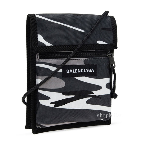 BALENCIAGA Camouflage Crossbody Bag 532298 2BKM5